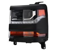 ZHANGZHENGYAO Fog lamp assembly For Chevrolet For Silverado 2016 2017 2018 HID Xenon Headlight LED DRL Front Fog Lamp Turn Signal Headlamp(Only 1pc left black)