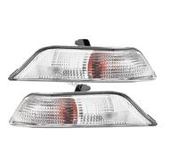 ZHANGZHENGYAO Fog lamp assembly For Mustang 2015 2016 2017 Headlights Indicator Lamp With Bulbs Car Front Bumper Corner Turn Signal Lights(1 pair)