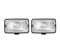 ZHANGZHENGYAO Fog lamp assembly For PEUGEOT 205 For GTI For CTI 106 306 Mi16 H3 Front Fog Light DRL LED Driving Lamp Spotlight Spotlamp(Clear-2pcs)