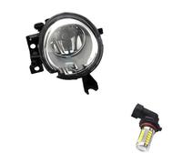 ZHANGZHENGYAO Fog lamp assembly For VW For Touareg 2003 2004 2005 2006 2007-2010 Fog Light Halogen LED Front Fog Lamp Headlight DRL(R with led bulbs)