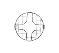 ZHANGZHENGYAO For Ducati For ChopperCafe Racer 6.5inch Universal Motorcycle Headlight Fog Lamp Protector Guard Grille Cover Headlight Protector(S)