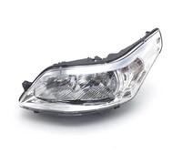 ZHANGZHENGYAO Headlight assembly For Citroen For C4 Restyling 2004-2014 Front Bumper Headlamp Assembly(Right Side white)