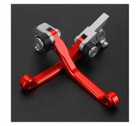 ZHANGZHENGYAO Motorcycle Brake Clutch Lever for TDR240 for TDR 240 1988 1989 1990 Aluminum Motorcycle Pivot Clutch Brake Lever(Red)