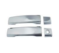 ZHANGZHENGYAO Side Loading for Armada 2004-2010 Chrome Exterior Outside Door Handle Front Rear Left Right Outer Door Handle(Front Pair 2pcs)