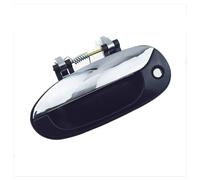 ZHANGZHENGYAO Side Loading for Kia for Carens 2003-2006 1/2 / 4 Chrome Outside Exterior Car Door Handle Front/Rear Left Driver/Right Passenger Outer Door Handle(1 Pcs Front Left)