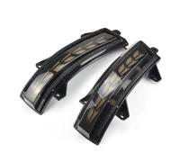 ZHANGZHENGYAO Wing Mirror Indicator Light Lamp Lens Flowing Water Blinker Side Mirror Flashing Light LED For Civic For 9th For Jade For FR1 For Crider For GJ5 For GJ7 For City(Black)
