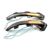 ZHANGZHENGYAO Wing Mirror Indicator Light Lamp Lens For VW For Passat B8 2015-2019 For Arteon 2016-2017 Sequential Flash Indicator Blinker Repeater LED Side Mirror Turn Signal Light(Yellow)