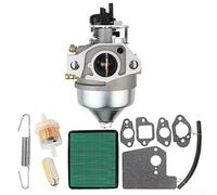 Zhanhai Carburetor Fits for Honda GCV160A0 GCV160LA GCV160LA0 Engines Replacement Accessories,with Air Filter Fuel Filter Fuel Line Gaskets,Replace Part Number 600-Z8B-84, 600-ZL-854