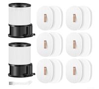 Zhanhai HEPA Filter Kit Fits For Shark Cordless PowerDetect Cleaners IP Series IP1251 IP3251 IP1250 IP3252 Vacuum Cleaner Replacement Accessories