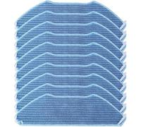 Zhanhai Mop Cloth Fits For Lefant M1 / M2 / M2 Pro / M2S / M2 Plus/ U180 For OKP K8 Robot Vacuum Cleaner Replacement Accessories,Washable Microfiber Mop Cloths (10 PACK)