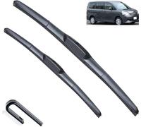 ZhanHY Set of Wiper Blades Windshield Windscreen Window Car Rain Brushes for Toyota Noah Voxy ZRR70 VAN 2007-2013 26in+16in, Easy Installation All Weather Performance