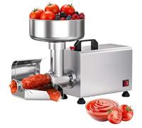 ZHANIZING Commercial 450w Electric Tomato Filter, Automatic Pulp Separator, Juicer/Grinder/Purerizer, Automatic Seeding, Suitable for Tomatoes, Berries, and Fruits, Made of 304 Stainless Steel