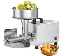 ZHANIZING Electric Tomato Strainer for Home Kitchens, Sauce Maker, 330 Lbs/Hour Processing Capacity, Removes Seeds and Skins, Suitable for Various Fruits, Stainless Steel for Easy Cleaning