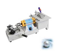 ZHANIZING Professional Mini Table Saw, 750w Powerful Gemstone Polishing Machine with Adjustable 800-10000 RPM, for Precise Rock Cutting, Wood Carving, Metal Engraving, and DIY Craft Projects