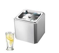 ZHANIZING Rapid Freeze Glass Chiller, 6-Second Co2 Glass Cooler to -25°C, Zero Drink Dilution, Compact Stainless Steel Desktop Unit, Ultimate Frosted Glass Maker for Wine and Mix Drinks(New Type)
