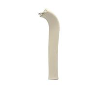 ZhanNuoBHd Car Door Pull Handle for Toyota for Land for Cruiser for Prado 120 LC120 Car Interior Rear Tailgate Door Handle Decorative Panel Strip Cover(Left Side Beige)