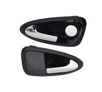 ZhanNuoBHd Car Inside Door Handle for Seat for Ibiza for 6J 2010 2011-2022 Car Front Left Right Auto Interior Inside Inner Door Handle 6J1837113A 6J1837114A(Bright Silver Front)