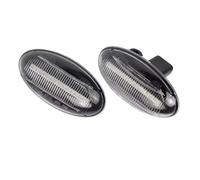 ZhanNuoBHd Dynamic Turn Signal Light For CITROEN For Berlingo For MF 2006 2007 2008 For B9 2009- On LED Indicator Side Marker Turn Light Signal Side Turn Signal Lights(Clear)