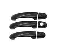 ZhanNuoBHd for VW for T5 for T6 for Transporter for Caravelle for Multivan for California Chrome Car Door Handle Cover Trim Vehicle Exterior Outer Door Handle(Model 1)