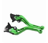 ZhanNuoBHd Handle Clutch Lever CNC Motorcycle Brake Clutch Levers for Royal for Enfield 650 Interceptor for GT650 Motorcycle Accessories Adjustable Aluminum Lever(Green 147mm)