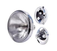 ZhanNuoBHd Motorbike Headlights For Hornet For CB400 For CB500 For CB600 For CB1300 For VTR250 For CB250 For VTEC400 Motorcycle Headlight Headlamp Head Light Headlight Replacement(1 piece Silvery)