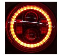 ZhanNuoBHd Motorbike Headlights For Tricker For Magician For XG250 For LED Headlights With Daily Running Lights Feature Lighting Headlamp Headlight Replacement(Red)