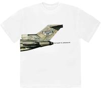ZHAO41XIONG Beastie Boys Men's No Sleep Til Brooklyn Plane T-Shirt White Officially Licensed Merchandise(Medium)