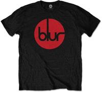 ZHAO41XIONG Blur Men's Circle Logo T-Shirt Officially Licensed Merchandise(Small)