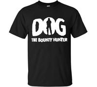 ZHAO41XIONG Men's Dog The Bounty Hunter Cool T Shirts(Large)