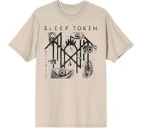 ZHAO41XIONG Sleep Token Eyes Band Logo T Shirt(X-Large)