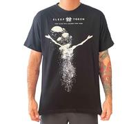 ZHAO41XIONG Sleep Token Underwater Tomb Men's Oversized Premium Quality T-Shirt(Small)