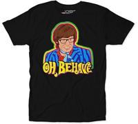 ZHAO41XIONG theCHIVE Austin Powers Comedy Movie T-Shirt(Large)