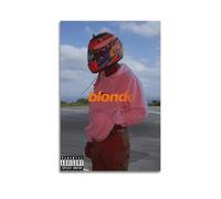ZHAOART Blond Poster Frank Ocean Poster for Room Aesthetic Decorative Painting Canvas Wall Art Dorm Office Decor Gift 12x18inch(30x45cm) Unframe-style