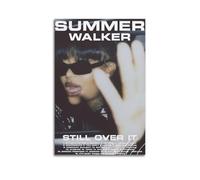ZHAOART Summer Walker Poster Still Over It Album Cover Poster for Room Aesthetic Decorative Painting Canvas Wall Art Dorm Office Decor Gift 08x12inch(20x30cm) Unframe-style
