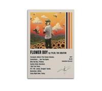 ZHAOART Tyler The Creator Poster Flower Boy Poster for Room Aesthetic Decorative Painting Canvas Wall Art Dorm Office Decor Gift 12x18inch(30x45cm) Unframe-style