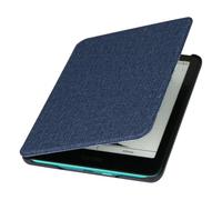 ZhaoCo Case for 7" Kindle Paperwhite (12th Generation-2024), Colorsoft Signature and Paperwhite Signature E-Reader, Slim PU Leather Smart Protective Cover - F Blue