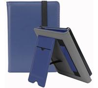 ZhaoCo Case for PocketBook Verse/Verse Pro 6 Inch E-reader, Blue | Lightweight Book Folio Cover, Hand Strap, Card Slot, Foldable Stand, Auto Sleep/Wake