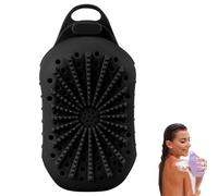 ZhaoCo Silicone Soap Saver Bag, Quick-Drying & Mold-Free Design, Different Roughness on Both Sides, Long-Lasting & Reusable for Bathroom Storage (Black)