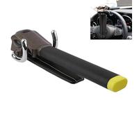 ZHAODG Antitheft Locking Devices for Toyota Hilux 2015-2023 Universal Steering Lock, Steering Wheel Lock with Safety Hammer, 3 Keys, Car Accessories