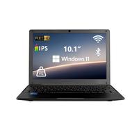 ZHAOHUIXIN Portable Mini Education Laptop Computer with Celeron N4000 CPU 8GB RAM 256GB SSD HD IPS Screen, Laptop Computer for Learning, Office Work (Black, 8GB+256GB)