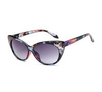 Zhaohyjianm Cat Eye Sunglasses 1 Pack for Women-Retro Polarized UV400 Protection Sun Glasses Fashion Oversized Ladies Eyewear (Floral Print)