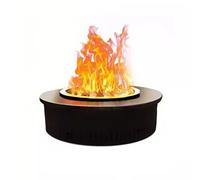 Zhaoj24-05 Decorative Fireplaces Multi-color Intelligent Touch Screen Fireplace 3D Misting Fireplace Simulation Fake Fireplace Decorative Floor Humidifier Misting Fireplace(800mm)