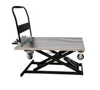 Zhaoj24-05 Industry Lift Platforms Small Transport Vehicle, Handcart, Hydraulic Lifting Vehicle, Small Accompanying Lifting Platform(Medium)