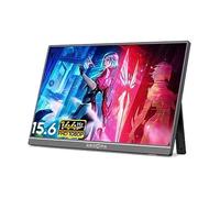 Zhaoj24-05 Portable Monitors 15.6-inch IPS 144HZ Cell Phone External Screen Laptop Expansion Screen Gaming Machine Sub-screen Multi-function Sub-screen
