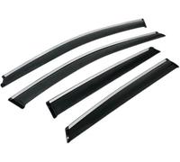 zhaojiangan Side Window Rain Guards for Skoda For Octavia 2009 2010 2011 2012 2013 2014, OEM Quality 4pc Car Rain Visors, Easy No Tools Installation, Better Ventilation