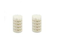 Zhaon 10 Pcs 3 Inch Polishing Pad Foam Drill Sponge Buffing Pads 80mm Flocking Car Buffer Pads for Detail Polisher Waxing Cleaning