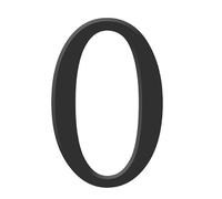 ZHAOQIN House Number Plaques Exterior House Numbers Signs On The Door Letters 0-9 Home Sign Letters Door Number For Residence Name Plate Hotel Residential(O,6 cm)