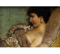 ZHAOSHAN Classic Landscape Artwork Artwork Print Cleopatra by Lawrence Alma Tadema Wall Art Graffiti for Office Decor 60x90cm