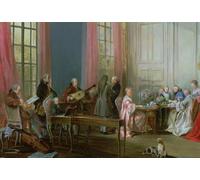ZHAOSHAN Classic Landscape Artwork Artwork Print Crl the Young Mozart At the Clavichord by Michel Barthelemy Ollivier or Olivier Wall Art Graffiti for Office Decor 60x90cm