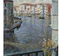 ZHAOSHAN Classic Landscape Artwork Artwork Print Grand Canal in Venice by Umberto Boccioni Wall Art Graffiti for Office Decor 60x90cm